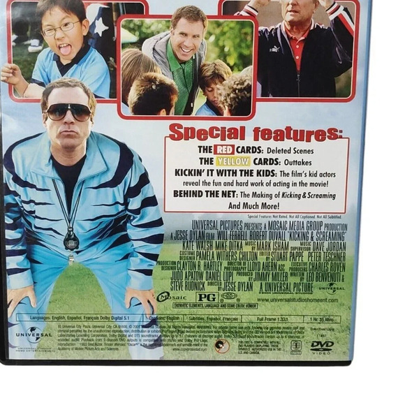 Kicking and Screaming Full Screen Rated PG Will Ferrell Robert Duvall WORKING - Picture 3 of 6